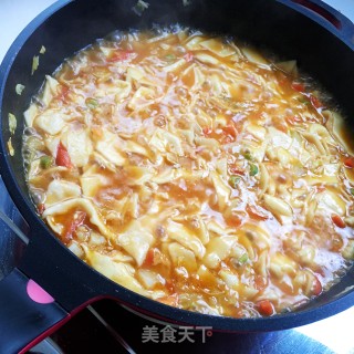 时蔬烩面片的做法步骤：11