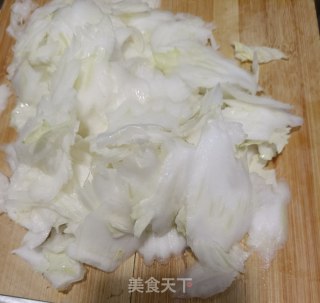醋溜白菜的做法步骤：2