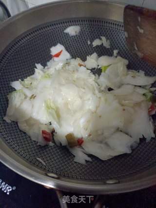 醋溜白菜的做法步骤：7
