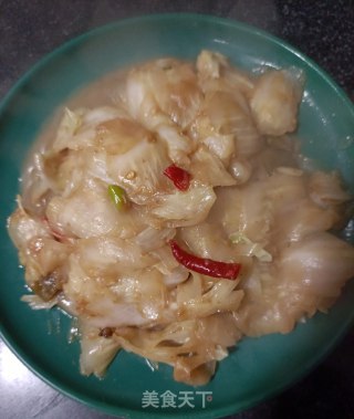 醋溜白菜的做法步骤：11