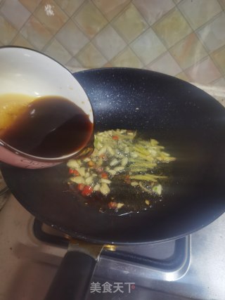 清炒芥兰的做法步骤：8