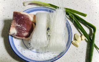 蚂蚁上树（清淡口味）的做法步骤：1