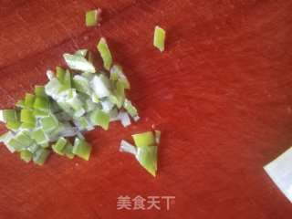 剩米饭鸡蛋饼的做法步骤：2