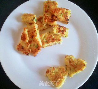 剩米饭鸡蛋饼的做法步骤：12