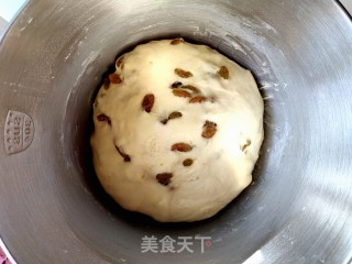葡萄干吐司面包的做法步骤：6