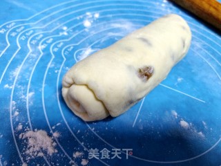 葡萄干吐司面包的做法步骤：8