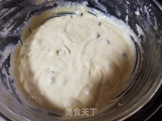 葡萄干发糕的做法步骤：5