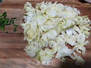 白菜炖豆腐肉圆的做法步骤：3