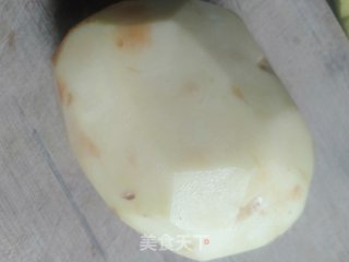 香辣薯片的做法步骤：1