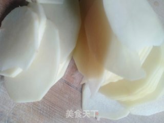 香辣薯片的做法步骤：2
