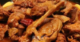 铁锅炖大鹅的做法步骤：9