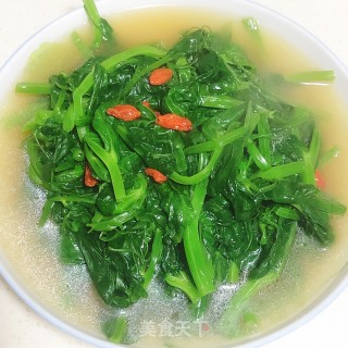 上汤豆苗的做法步骤：4