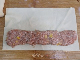 熏豆腐皮肉卷（烤肠味）年夜饭❗️宴客荤凉菜❗️的做法步骤：7