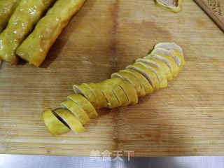 熏豆腐皮肉卷（烤肠味）年夜饭❗️宴客荤凉菜❗️的做法步骤：15