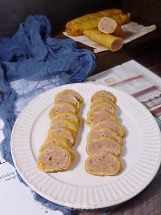 熏豆腐皮肉卷（烤肠味）年夜饭❗️宴客荤凉菜❗️的做法步骤：16