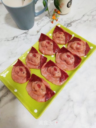 花样饺子的做法步骤：16