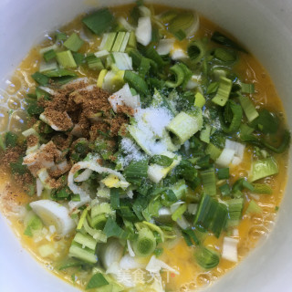 青蒜炒鸡蛋的做法步骤：4