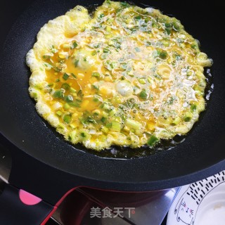 青蒜炒鸡蛋的做法步骤：5