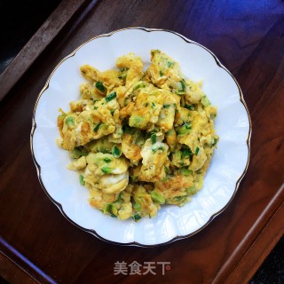 青蒜炒鸡蛋的做法步骤：8