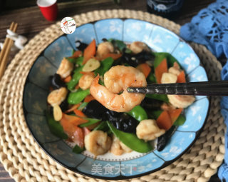 荷兰豆炒虾仁的做法步骤：19