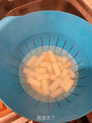 奶油芦笋浓汤的做法步骤：3