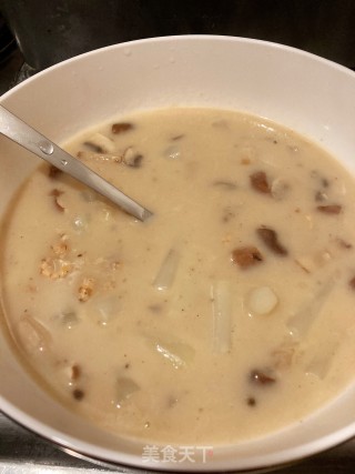 奶油芦笋浓汤的做法步骤：11