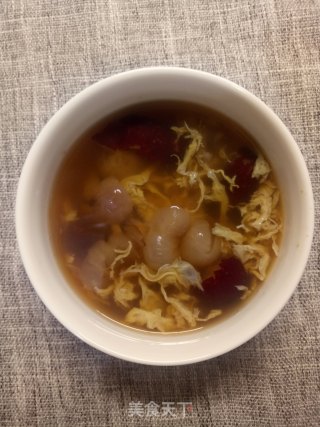 桂圆红枣鸡蛋甜汤的做法步骤：6