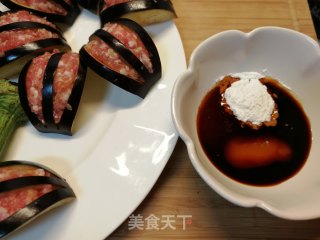 新年菜谱（一）&茄子百合花的做法步骤：3