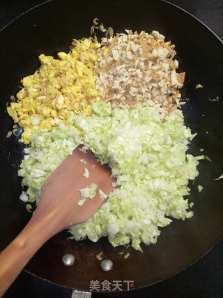 鸡蛋豆腐白菜饺子的做法步骤：7