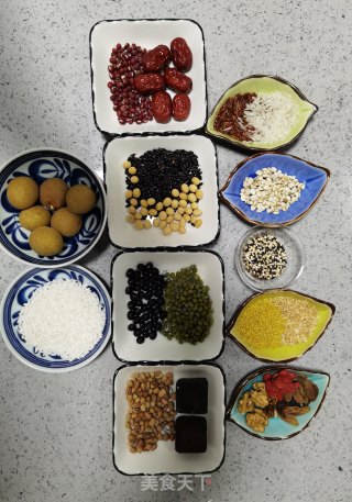 腊八粥的做法步骤：1