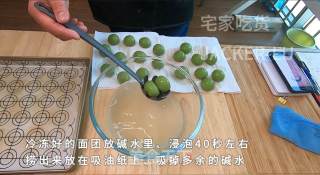 抹茶碱水小丸子，好吃易操作，口感扎实，越嚼越香的美妙滋味！的做法步骤：10