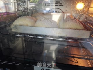 日式牛奶面包卷的做法步骤：14