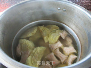 脆饺蛋饺鸡汤的做法步骤：9