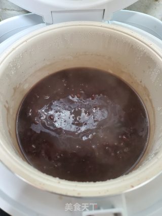 紫糯米粥的做法步骤：4