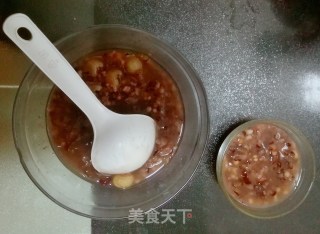 #一碗热粥#  桂圆红枣粥的做法步骤：10