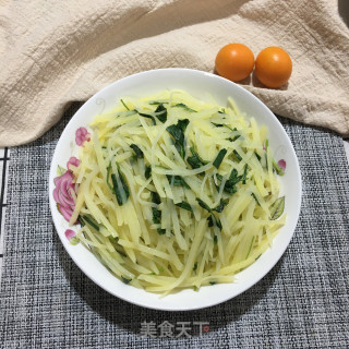 醋溜土豆丝的做法步骤：8