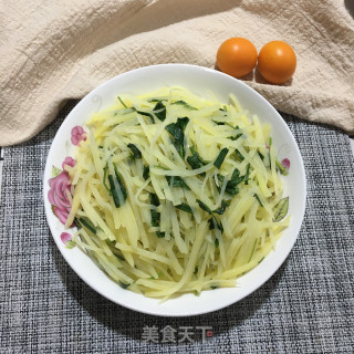 醋溜土豆丝的做法步骤：9