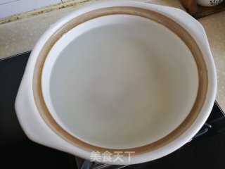 荠菜猪肝粥的做法步骤：1