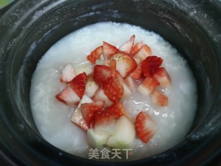 草莓粥的做法步骤：7