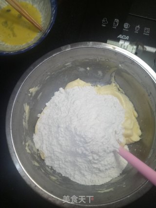 豆沙椰蓉一口酥饼干的做法步骤：4