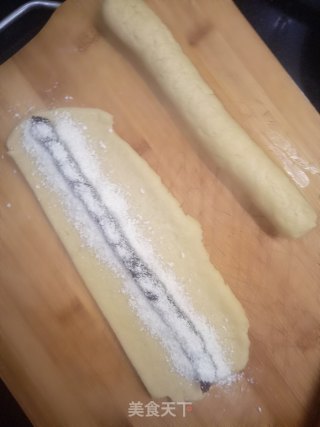 豆沙椰蓉一口酥饼干的做法步骤：7
