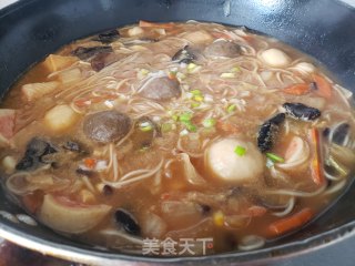 丸子汤面条的做法步骤：12