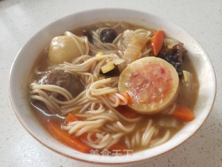 丸子汤面条的做法步骤：14