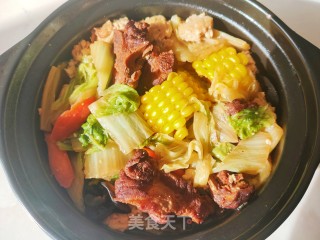 砂锅排骨乱炖的做法步骤：17
