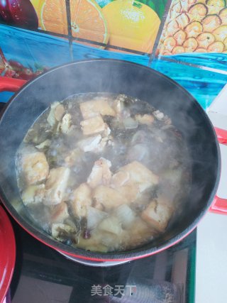 豆腐酸菜鱼的做法步骤：15