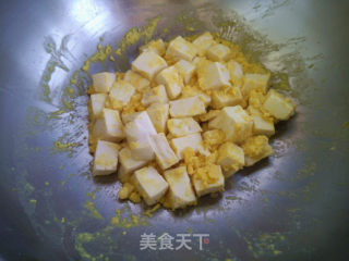 蛋黄豆腐的做法步骤：6