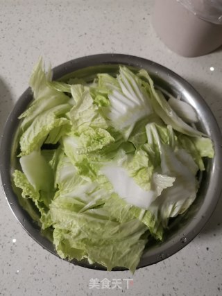 醋熘白菜的做法步骤：2