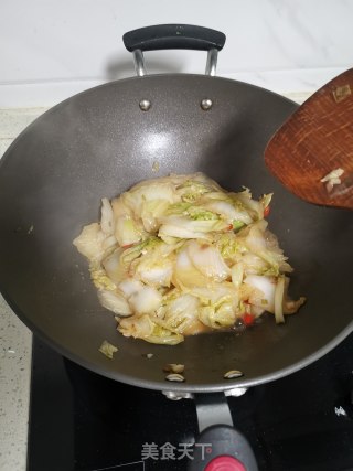 醋熘白菜的做法步骤：8