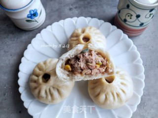 玉米鲜肉包子的做法步骤：11