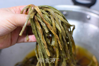 干豆角小炒肉的做法步骤：2